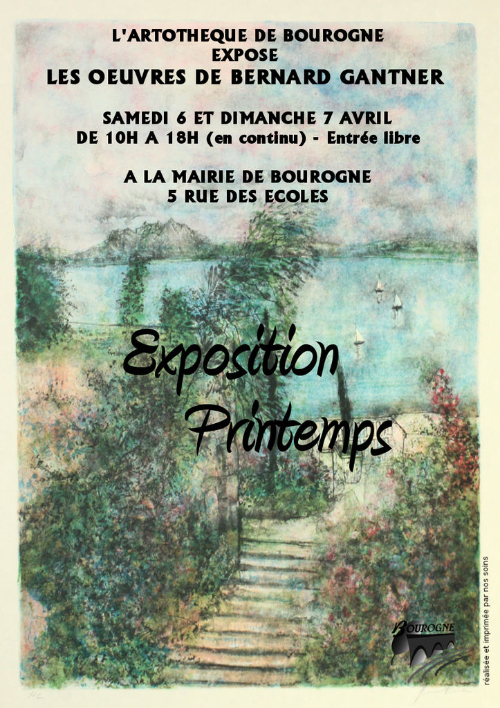 Exposition Bernard Gantner - Mairie de Bourogne