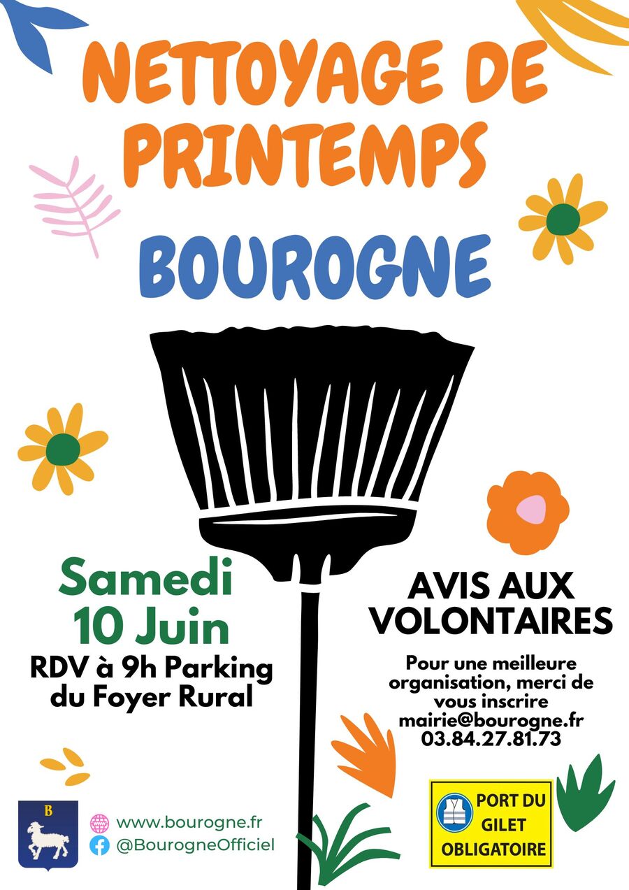 Nettoyage de Printemps