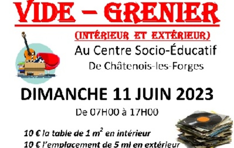 Vide-grenier d'Enfants de Rêve et d'Espoir
