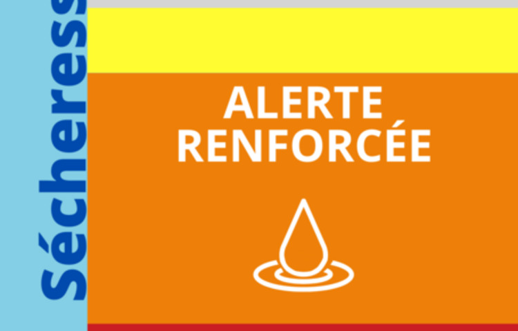 Arrêté Préfectoral - Alerte renorcée sécheresse